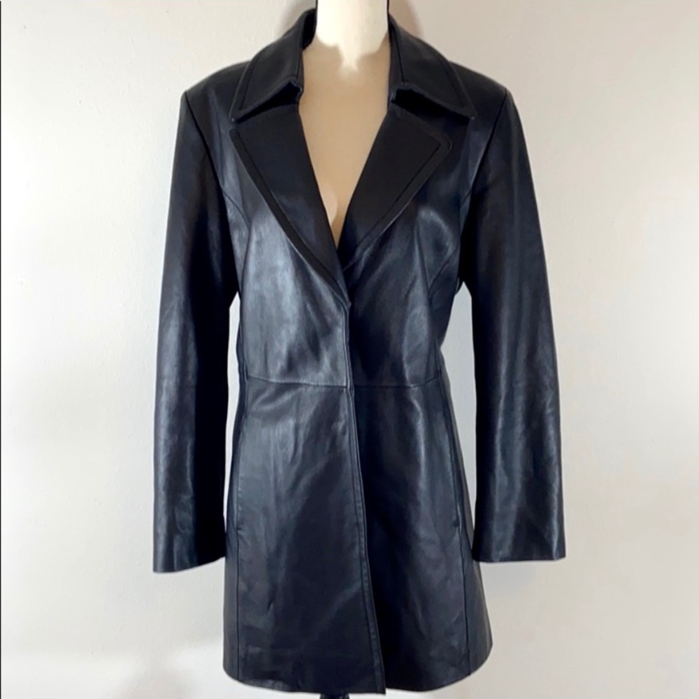 Leather coat or blazer 90’s always fast shipping